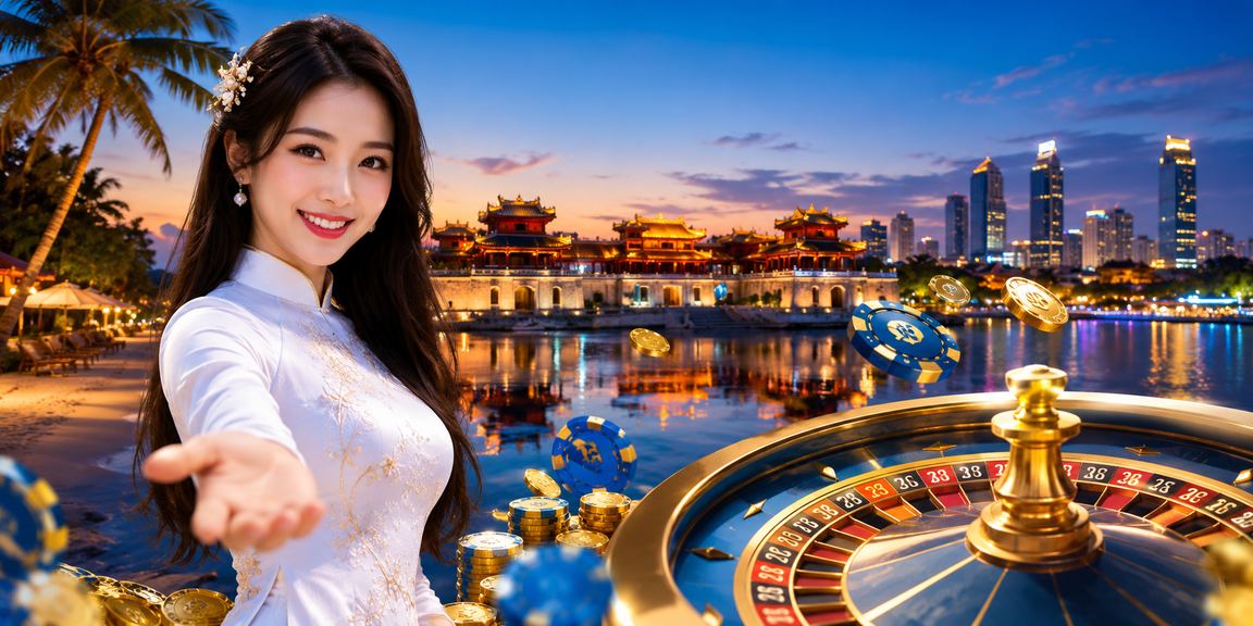 Cảnh cá cược roulette tại Huế